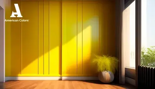 Otorga vida, luz y color a tus paredes con la vibrante gama de amarillos